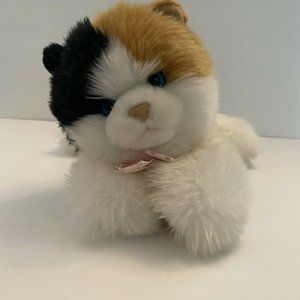 2016 Aurora Esmeralda Calico Kitten Plush Puppet